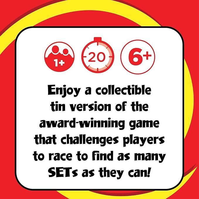 PlayMonster SET Card Game - Visual Perception & Logic Skills | 81 Cards | Age 6+ 4