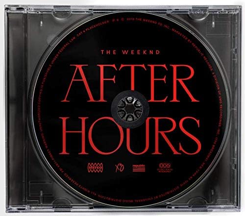 The Weeknd - After Hours Audio CD 2