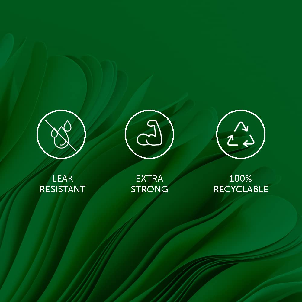 Blake & White Purely Kind Heavy Duty Black Sacks | 50L | Roll of 30 3