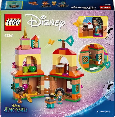 LEGO ǀ Disney Encanto Mini House Building Toy - 186-Piece Playset with Mirabel, Antonio & Capybara Figures 14