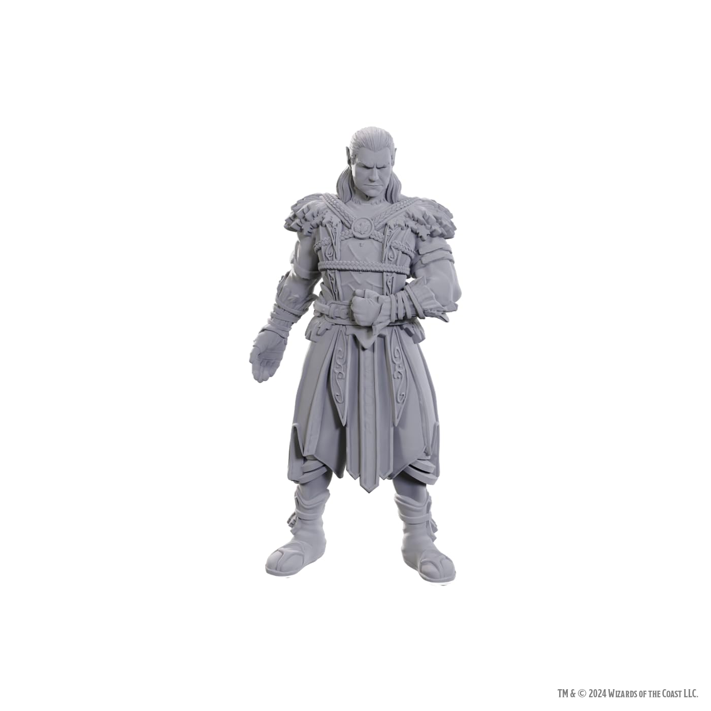 WizKids D&D Nolzur's Marvelous Miniatures: Jaheira & Halsin Special Edition Baldur's Gate 3 | 2 Figures | Unpainted Plastic 2