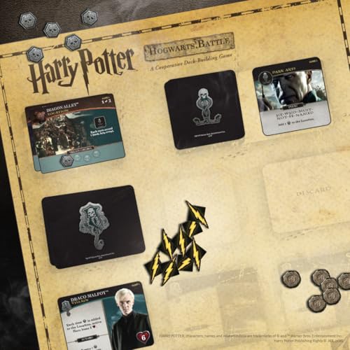 USAopoly Harry Potter: Hogwarts Battle Cooperative Deck-Building Board Game 14