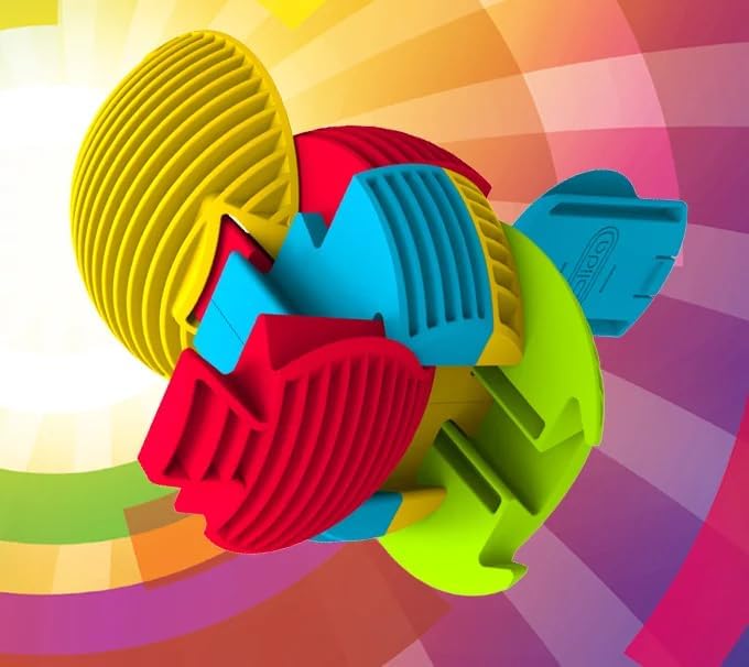 Slida 3D Puzzle Ball - Classic Sphere Brain Teaser for Ages 6+ 2