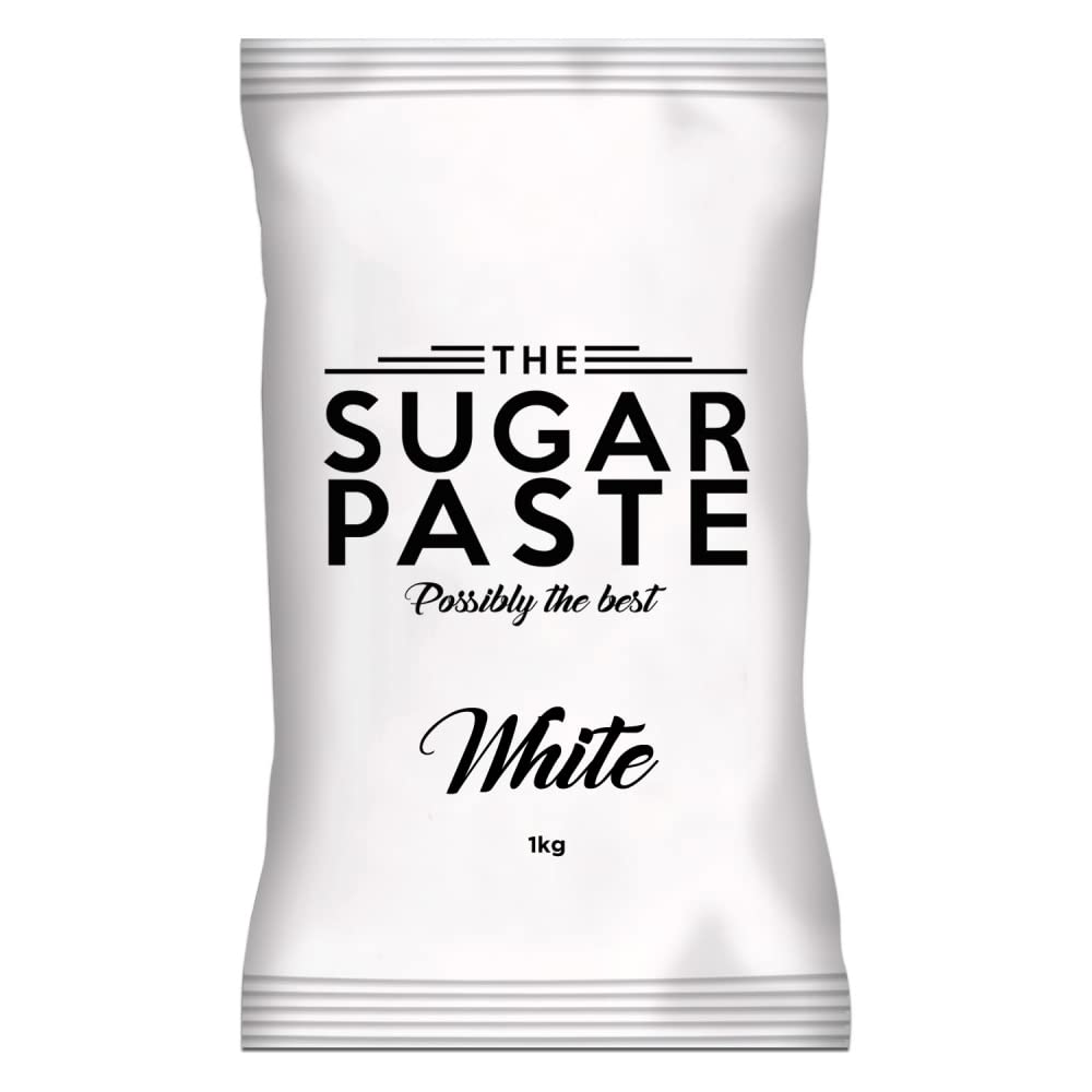 THE SUGAR PASTE White Sugarpaste Modeling Fondant for Cake Decorating | 1 kg 1