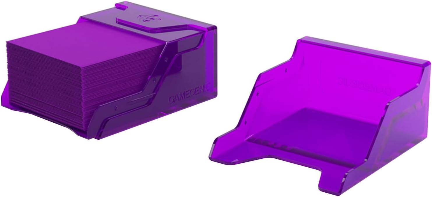 Gamegenic Bastion 50+ XL Deck Box for MTG, Pokémon, Yu-Gi-Oh! - Purple 3