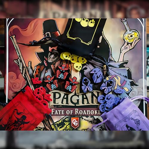 Capstone Games Pagan: The Fate of Roanoke - Asymmetrical 2-Player Card Game