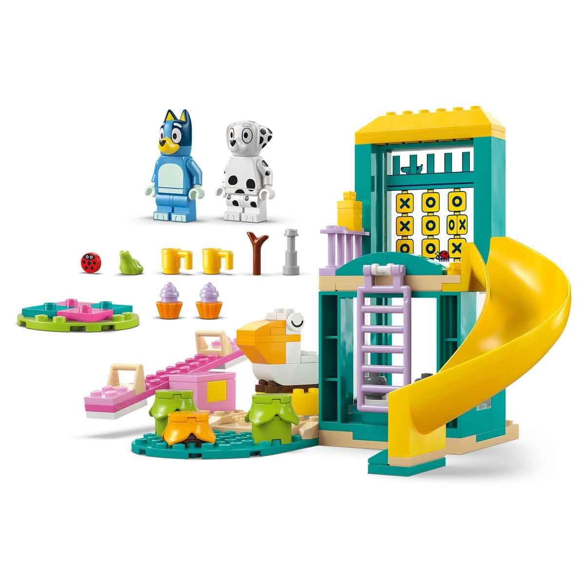 LEGO Bluey Playground Fun with Bluey and Chloe Building Set | Ages 4+ | Model 11201 4
