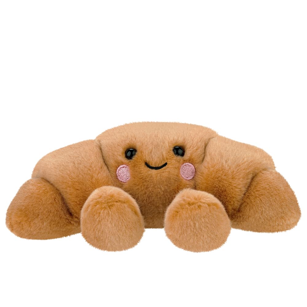 AURORA Palm Pals Colette Croissant Soft Toy - 13cm, Beige, Suitable from Birth 1