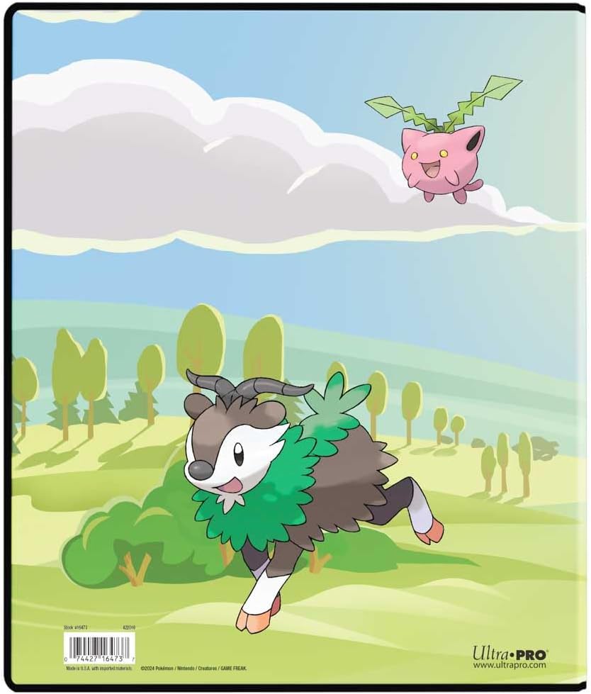 Ultra Pro Pokémon TCG 2-Zoll-D-Ring-Album mit Meowscarada- und Deerling-Artwork