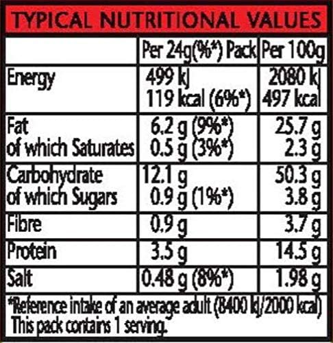 Smiths Savoury Snacks Bacon Fries Pub Favourites, 24 g (24er-Packung) 3