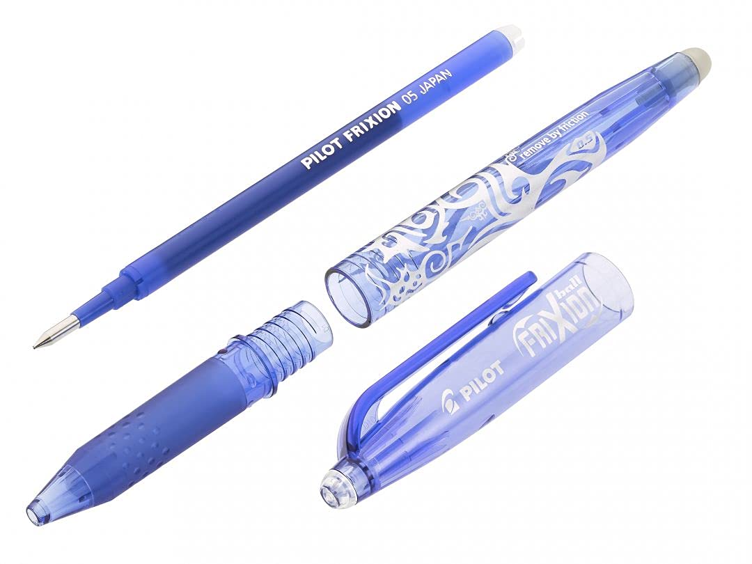 PILOT Erasable Pen Refills - 4 Boxes (3 Cartridges Each) | 0.5mm Fine Tip | Heat-Sensitive Ink 4