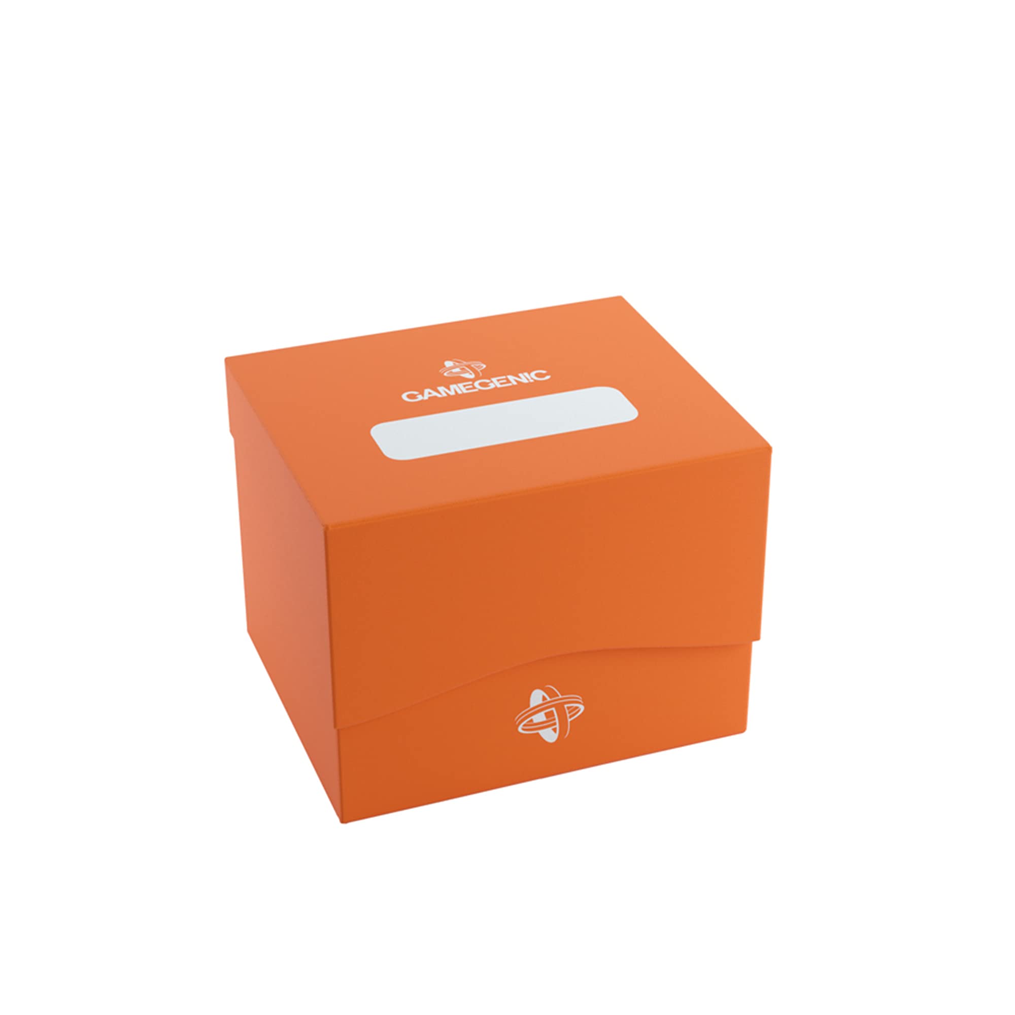 Galápagos Jogos Gamegenic Side Holder 100+ XL - Orange | Holds 100 Double-Sleeved Cards | Portable