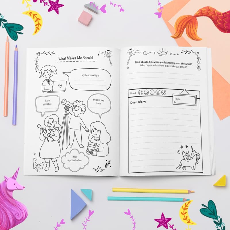 Special Art My Creative Diary for Girls | Journal Writing & Activities | Ages 6-9 2