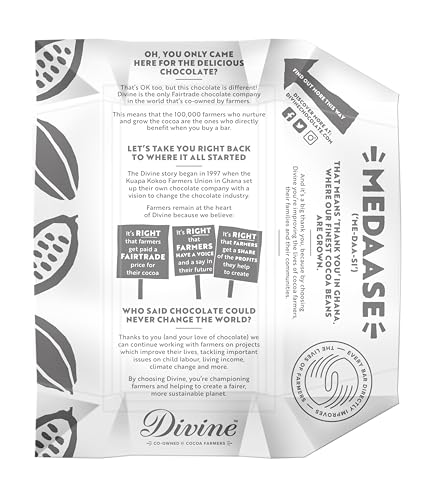 Divine - Dark Chocolate with Hazelnut Truffle Bar (90 g)
