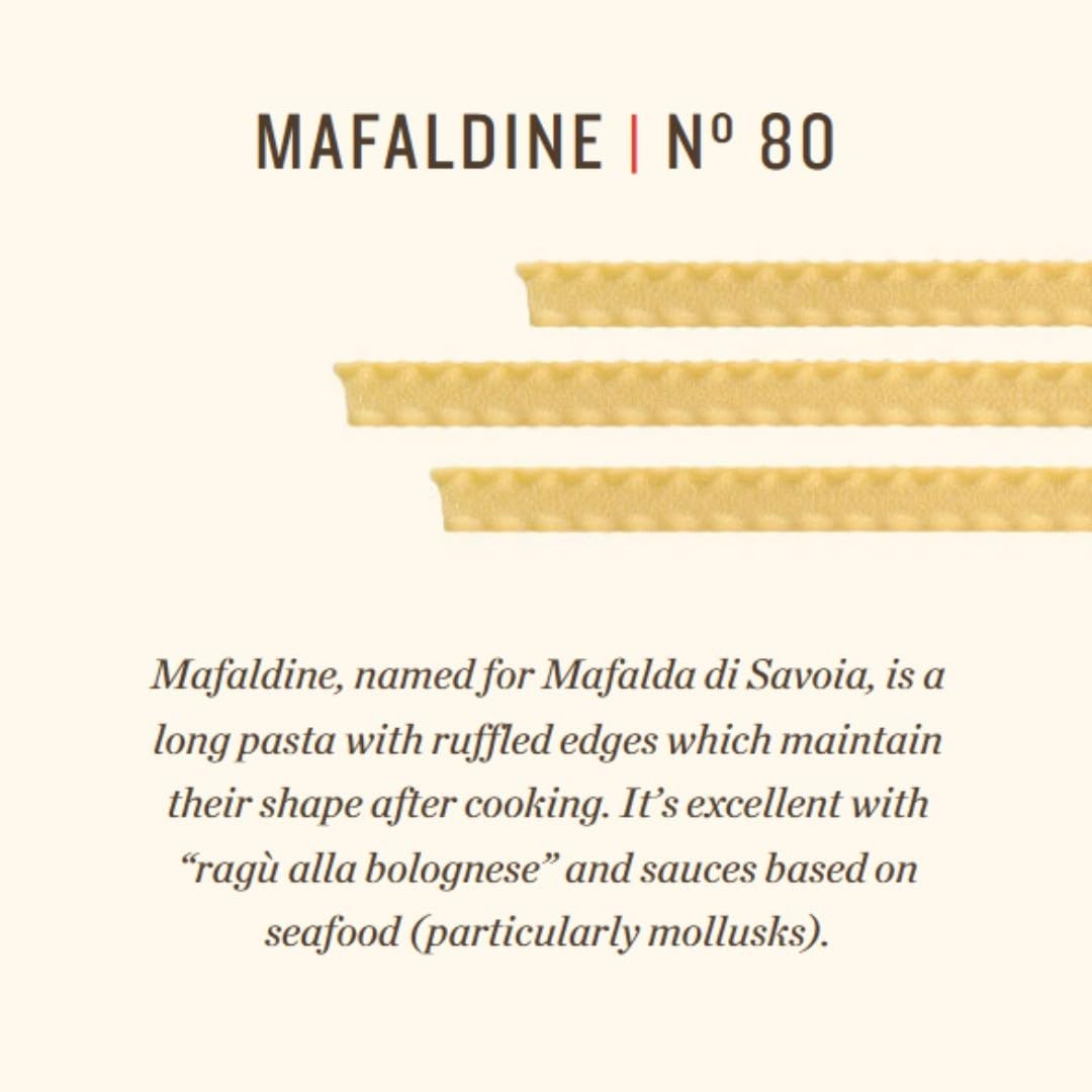 Rummo Mafaldine No.80 Pasta - 500g | Premium Italian Long Pasta 2