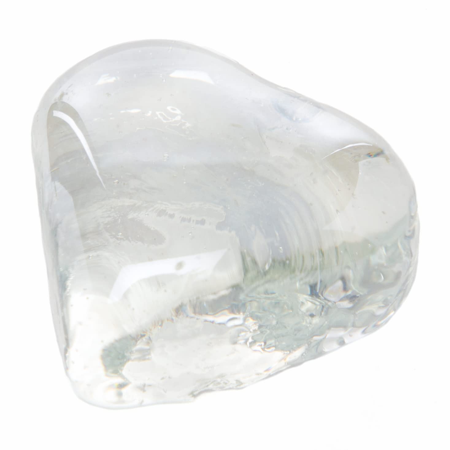 Baker Ross Heart Glass Painting Stones - Pack of 30 for Valentine's & Mother's Day Crafts | Approx. 25mm