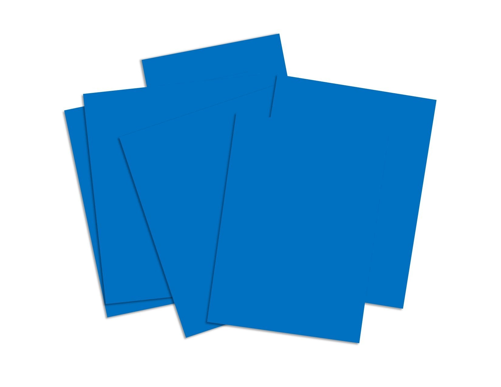 House of Card & Paper Bright Blue Card 220 GSM A4 | 25 Sheets | Made in UK 1