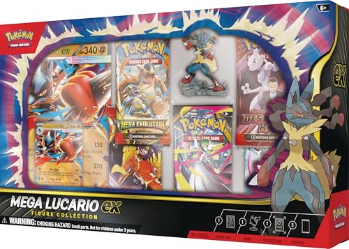Pokémon TCG: Mega Lucario ex Figure Collection 6