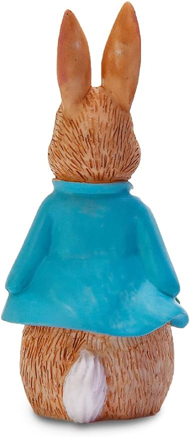 Anniversary House Peter Rabbit Resin Keepsake Cake Topper - Hand-Painted Figurine Decoration
