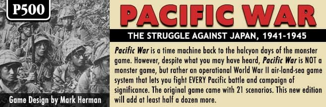 GMT Games - Pacific War Strategic Wargame 4