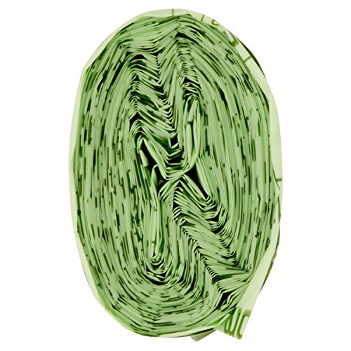 BioBag 12L Compostable Caddy Bin Liners - 100% Biodegradable Kitchen Waste Bags (14 Count, Green)