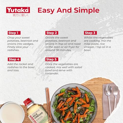 Yutaka Japanese Rice Vinegar - Gluten Free 1 Litre 7
