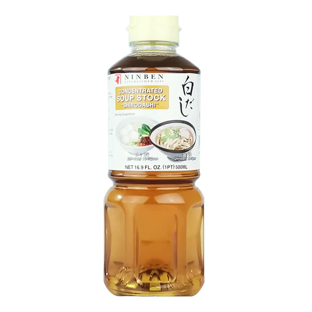 Ninben Shirodashi Concentrated Soup Stock - Japanese Dashi Concentrate | 500 ml 1