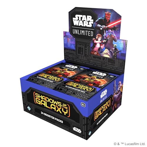 Fantasy Flight Games Star Wars: Unbegrenztes Booster-Display „Shadows of the Galaxy“ 5