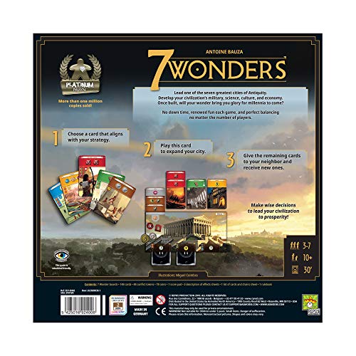 Repos 7 Wonders 2nd Edition Board Game 12