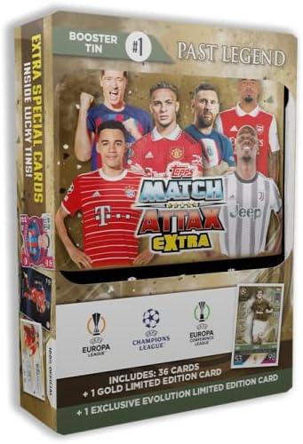 Topps Match Attax Extra 2022/2023 - Past Legend Mini Tin Trading Cards (Mini Tin)
