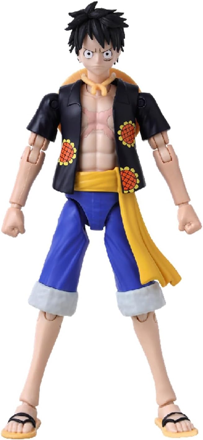 Monkey D. Luffy 'Dressrosa Version' Action Figure - 17cm Anime Heroes Collectible by Bandai 3