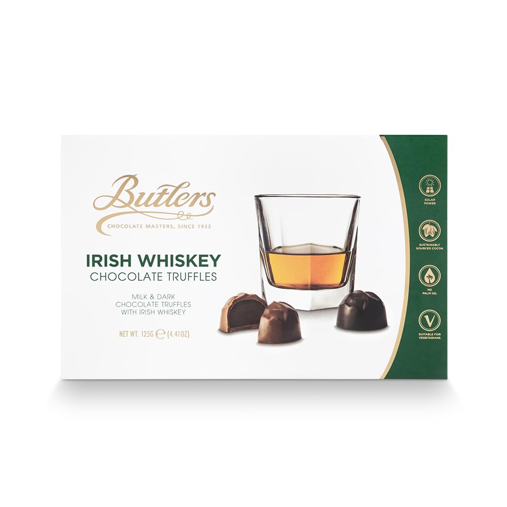 Butlers Irish Whiskey Truffles 125g - 10 Luxurious Chocolate Truffles with Jameson Irish Whiskey 2