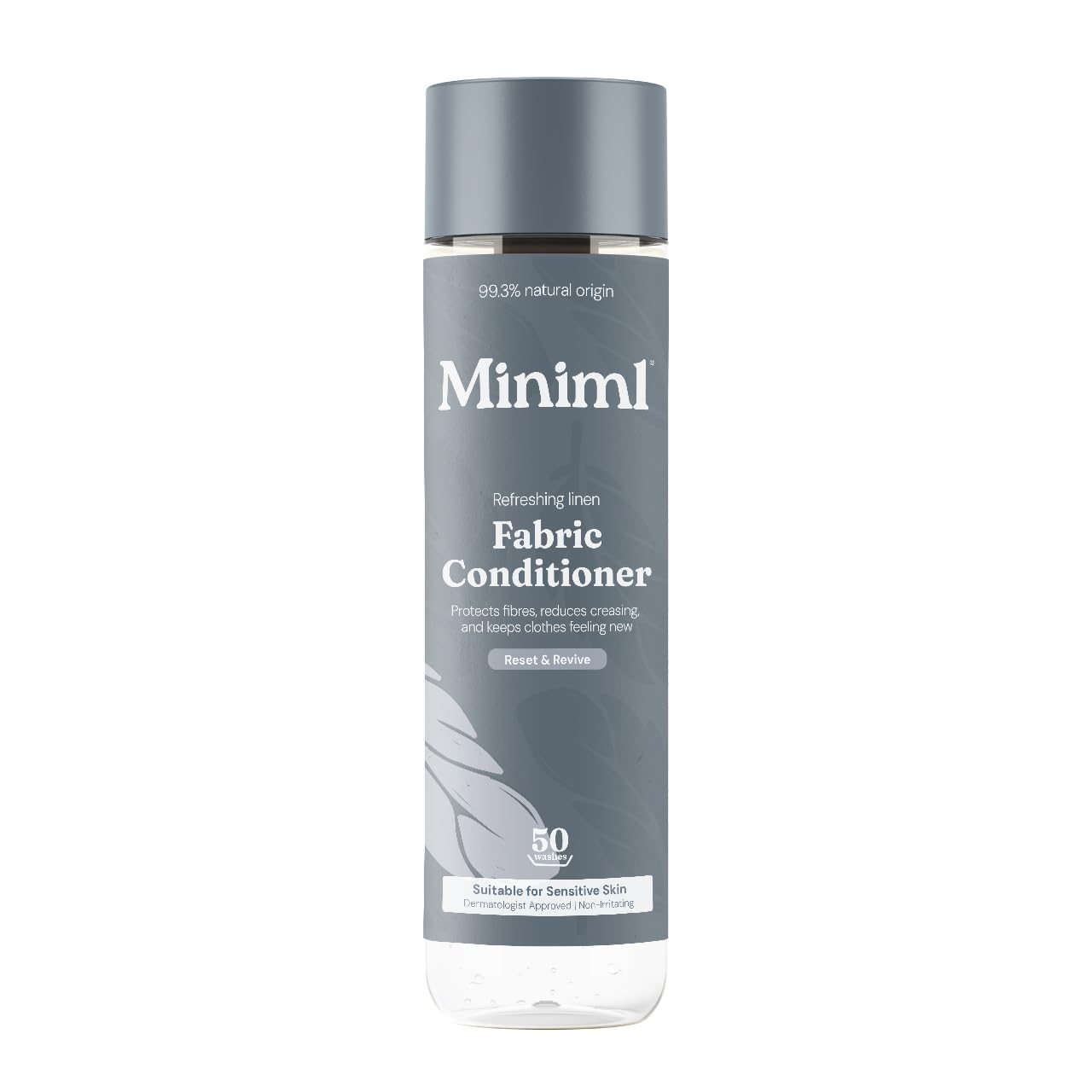 Miniml Eco Fabric Softener - Fresh Linen Scent, 1L | Plant Powered, Vegan & Cruelty Free 1