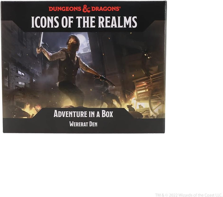 Wizkids D&amp;D Icons of The Realms Adventure in A Box Wererat Den Miniatur