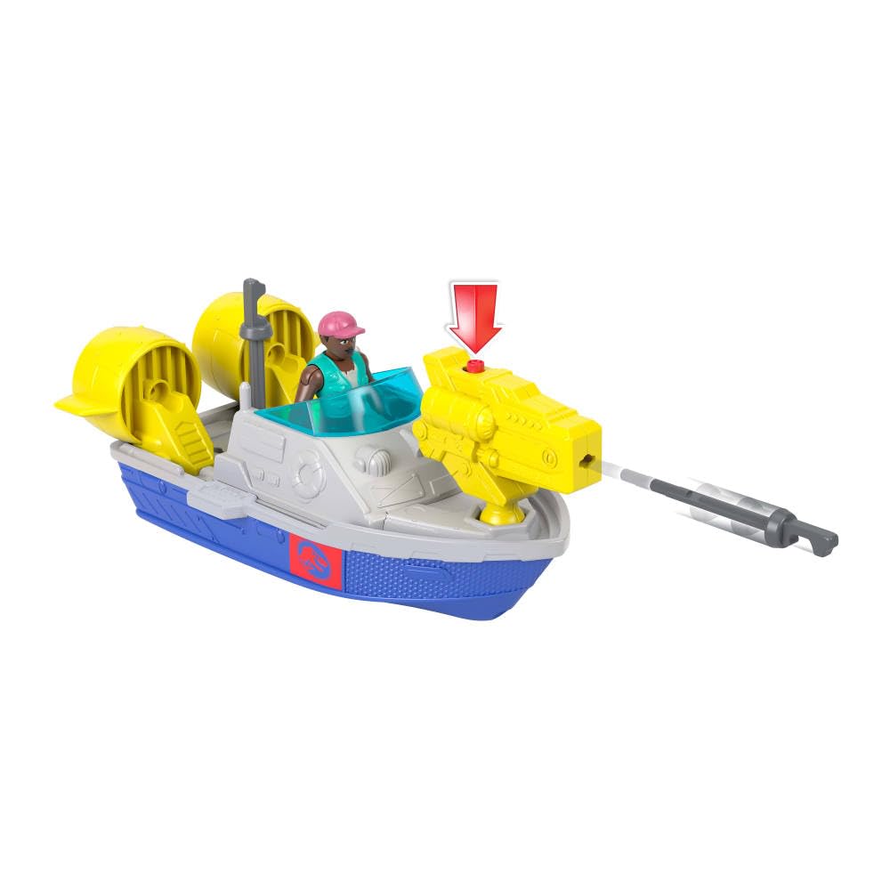 Fisher-Price Imaginext Jurassic World Rebirth Action Figure Set with 6 Figures | Ages 3+ 4
