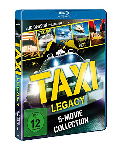 Taxi Legacy - 5-Movie Collection (2004-2018) - Blu-ray Theatrical Cut (Region Free) [Blu-ray]