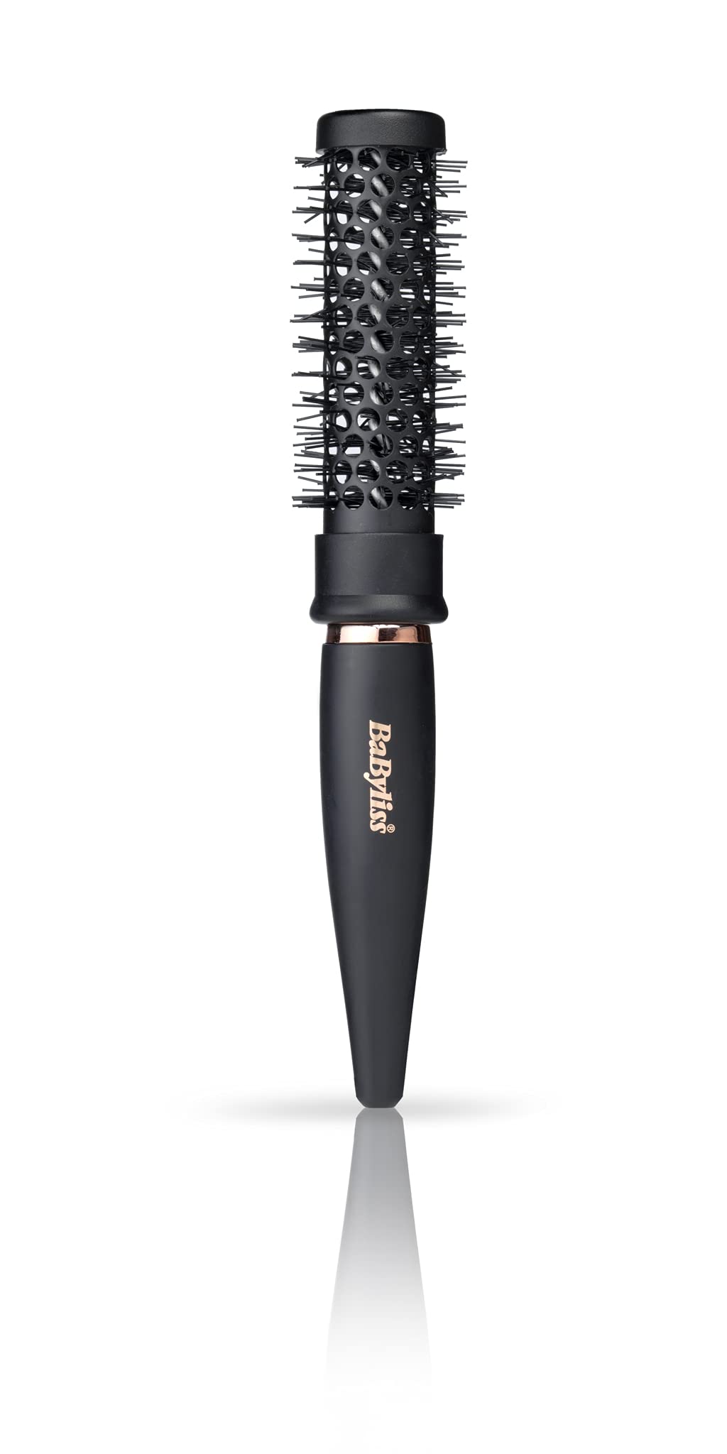 BaByliss Mini Thermal Round Hair Brush - Detangling, Smoothing, Volumizing | Thermal Material