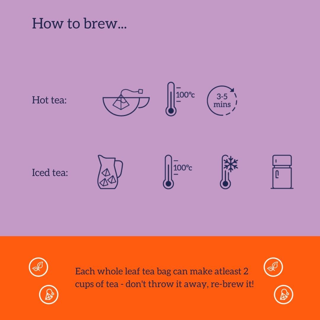 HOTTEA MAMA Get Up & Glow Organic Whole Fruit Tea | Vitamin C Rich | Caffeine-Free Pregnancy & Breastfeeding Tea