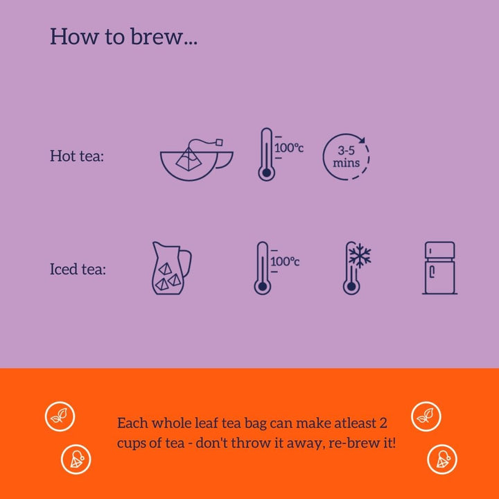 HOTTEA MAMA Get Up & Glow Organic Whole Fruit Tea | Vitamin C Rich | Caffeine-Free Pregnancy & Breastfeeding Tea