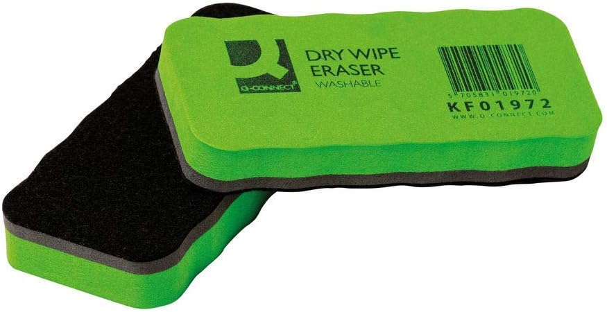 Q Connect Washable Dry Wipe Eraser 1