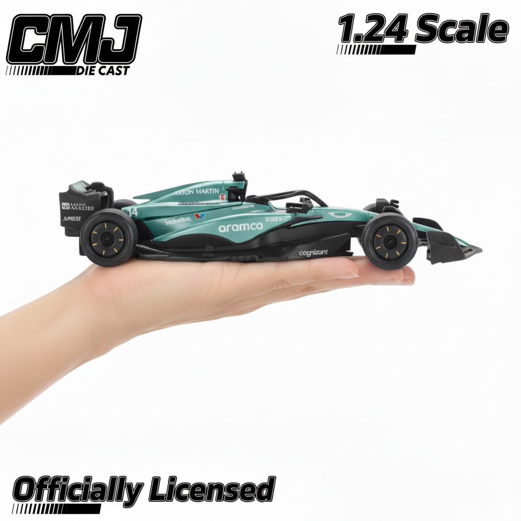 Aston Martin AMR24 F1 1:24 Scale Die-Cast Model Car - Officially Licensed Metal Display Model 2
