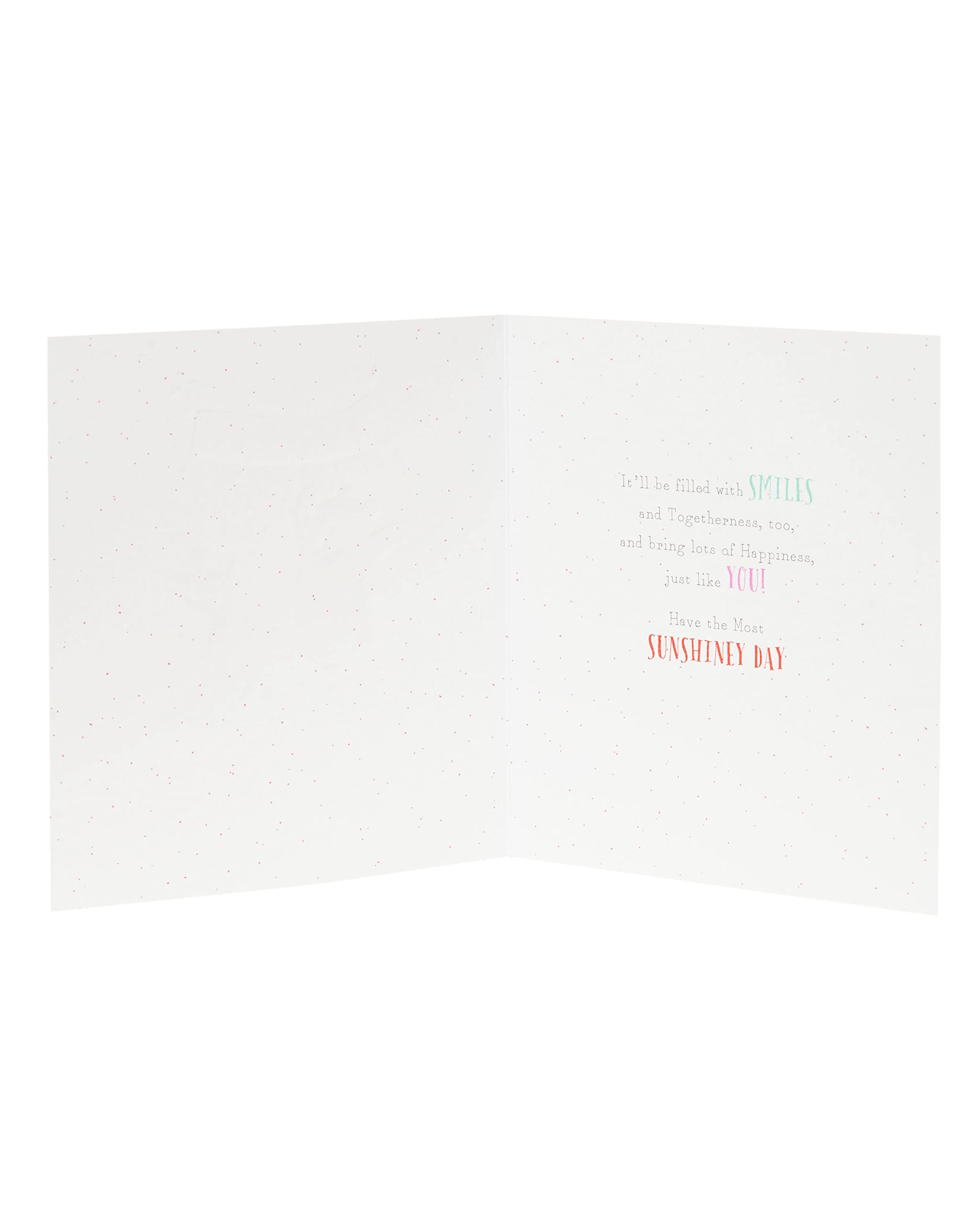 UK Greetings Winnie the Pooh Christening Card - Embossed & Foil Finish | 159 x 184 mm 2