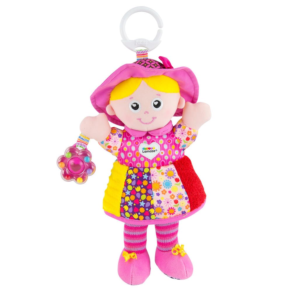 LAMAZE My Friend Emily - Soft Sensory Doll Toy for Newborns 0-6 Months 2