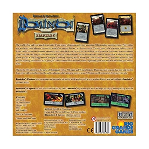 Rio Grande Games Dominion: Empires-Erweiterung 3