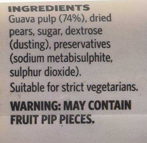 Safari Guave Fruchtrollen – Glutenfrei, Ballaststoffreich, 80 g 3