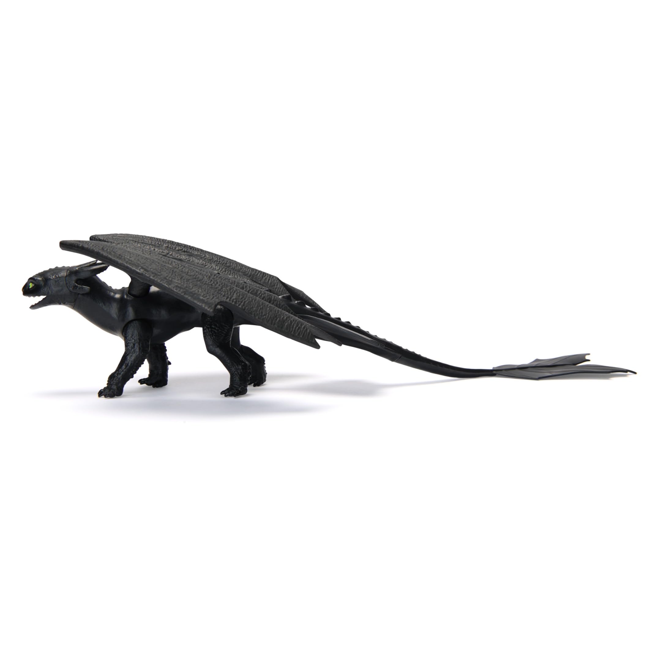 Toothless Dragon Action Figure - 23 cm Moving Wings, How to Train Your Dragon Age 4+ 2