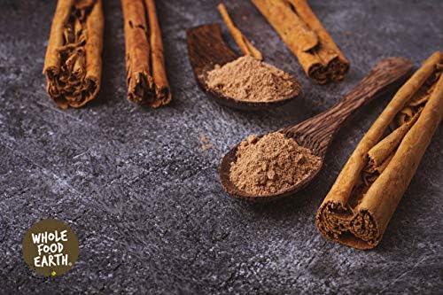 Wholefood Earth - Ceylon Cinnamon Powder (True) 125g - Raw - GMO Free - Recyclable Packaging