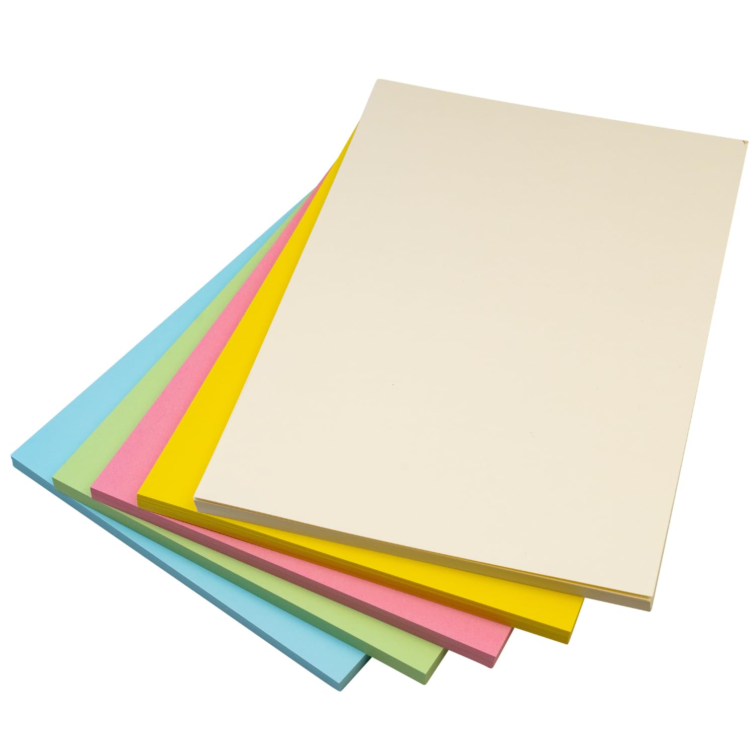 Hawksbill 225GSM A3 Pastel Card Stock - 25 Pack | Smooth Finish for Pens & Crafting 1