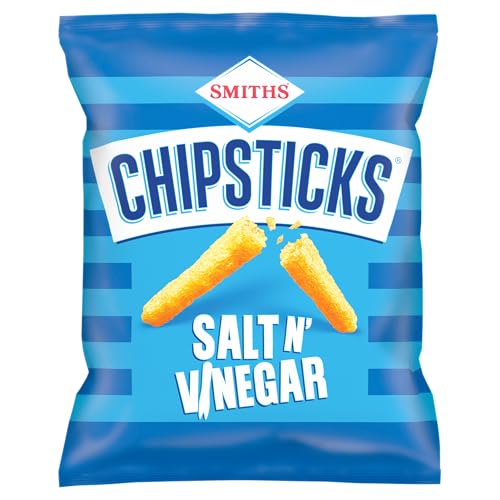 Smiths Chipsticks Salt & Vinegar Flavour Crisps Multipack 6 x 17g