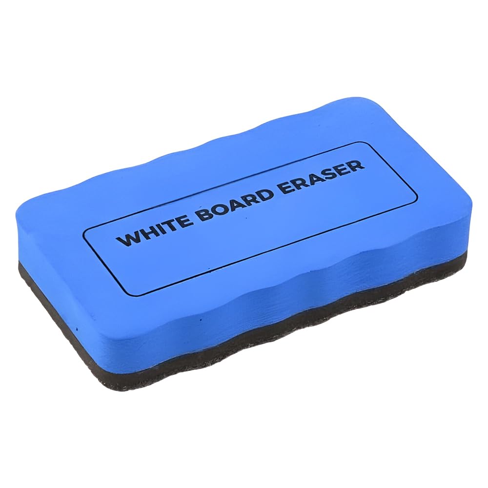1ABOVE Whiteboard Dry Eraser - Durable Plastic, Blue | 100x55x1mm 1